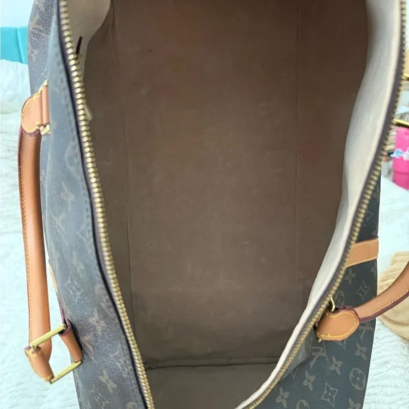 Louis Vuitton Brown Monogram Duffel Bag